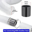 Manguera PVC transparente 4" x30ft con conector