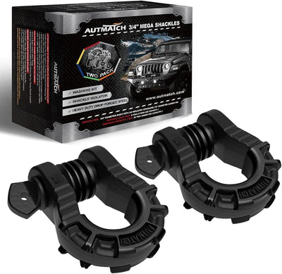 Grilletes anillo D 3/4" 2 pzas 68000 lb resistencia