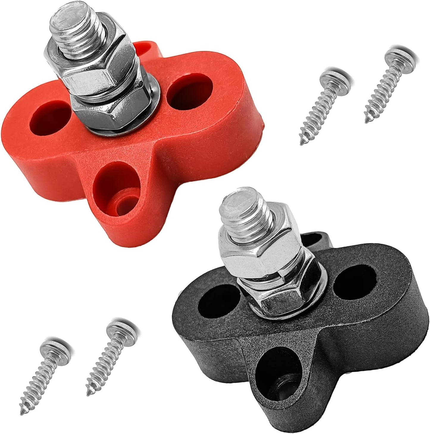 Bloque terminales 12V 250A pernos 3/8pulg