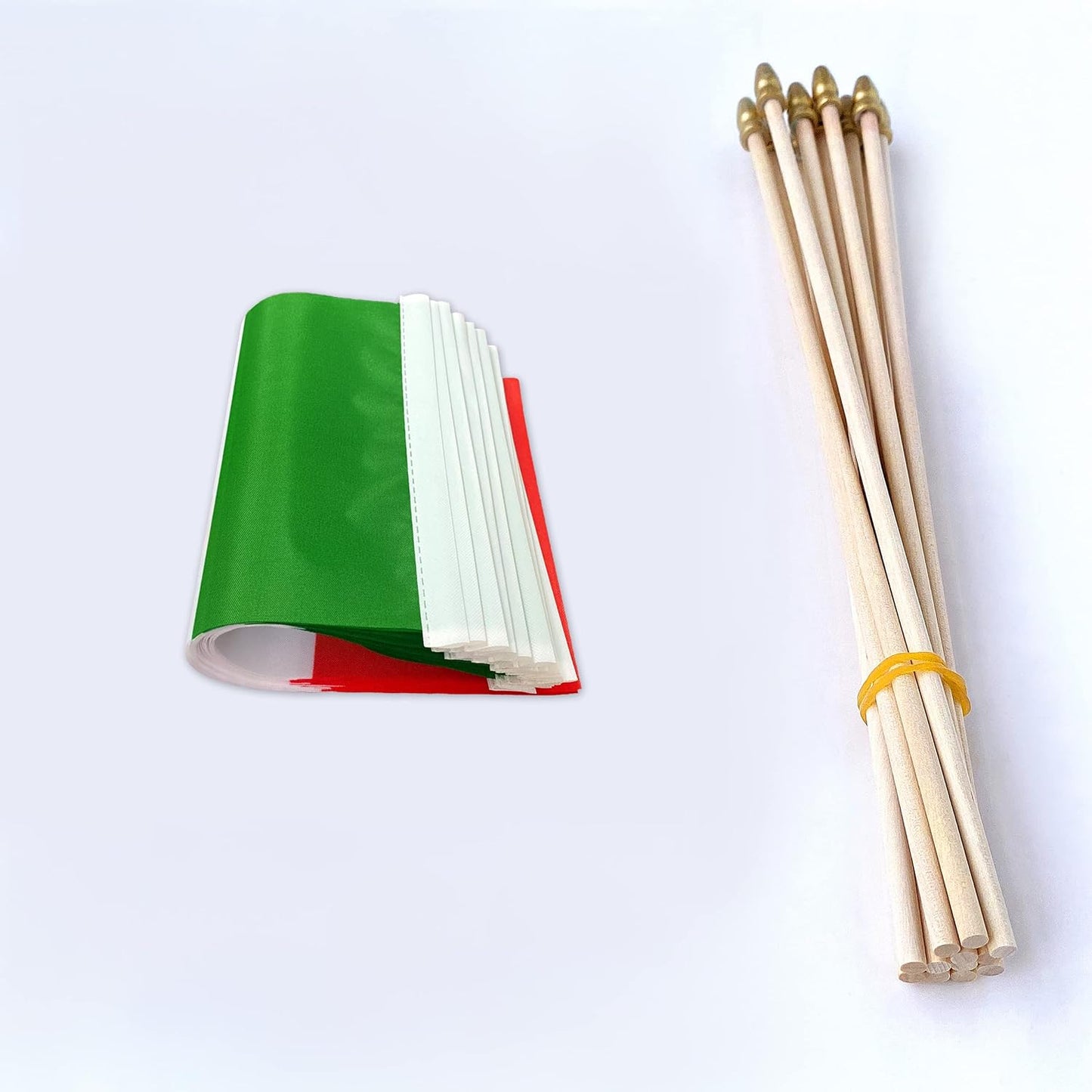 Banderas italianas 5x8" pack 12