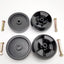 Ruedas cubierta 5 pulg con tuercas para MTD Toro 112-0677