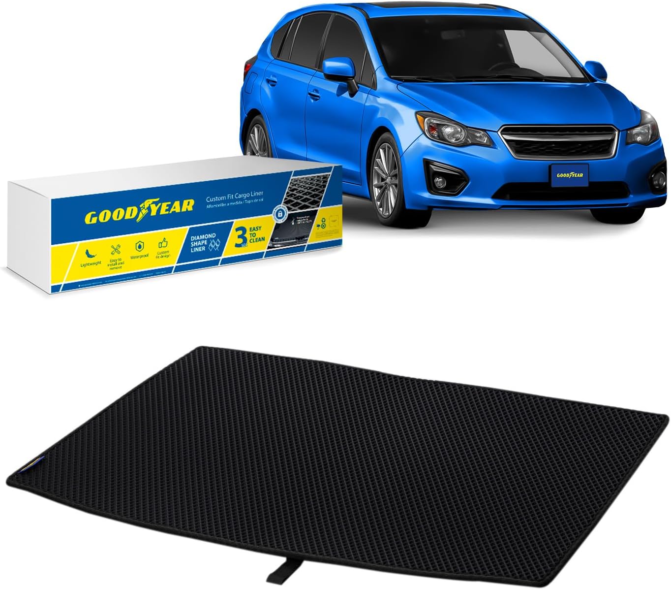 Forro maletero Subaru Crosstrek 13-17 impermeable