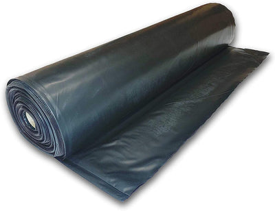 Láminas plástico negro 6 mil resistente jardinería patio