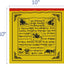 Bandera budista Tíbet 5 elementos 10x10" 25 Pzas