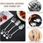 9 Cucharas Acero Inox para Postres Mini Palas Plateadas 4.8pulg