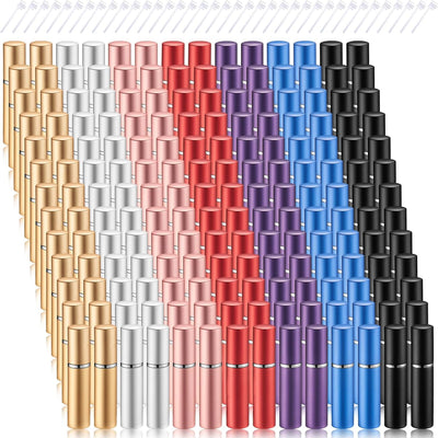 182 Atomizadores 5ml Recargables Perfume Viaje Colores