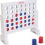 Set mesa madera 4pulg blanco/oscuro con monedas