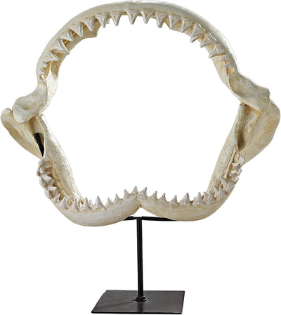 Estatua Tiburón Mandíbulas Dentadas