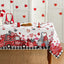 Mantel cuadros buffalo negro 60x84pulg gnomos y camiones