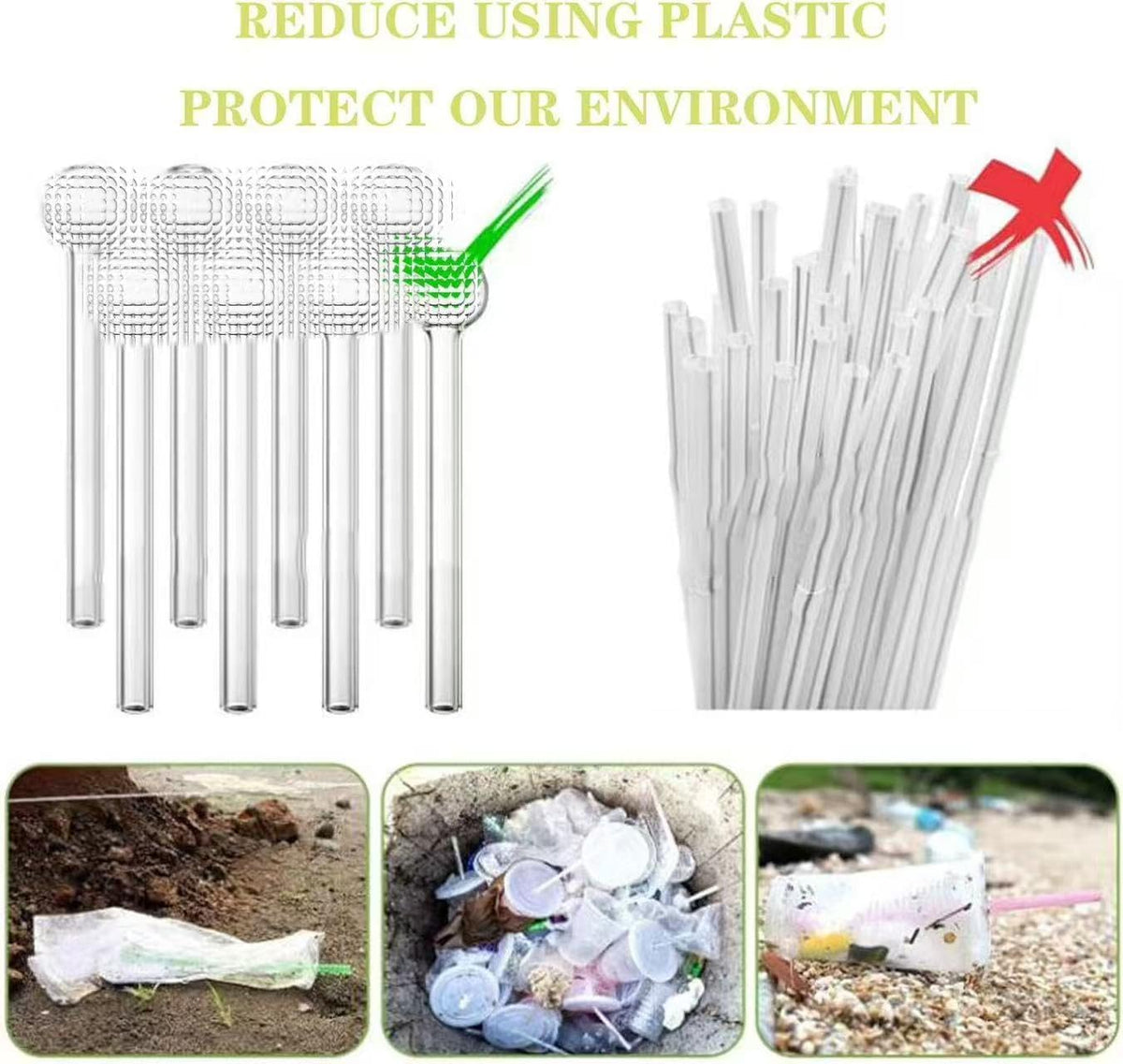 Cuentas de vidrio para tumbler 16 oz, sin BPA, reutilizables transparentes delgadas para café frío y bebidas calientes