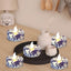 Set 12 Velas LED Azules y Blancas Sin Llama Control Remoto