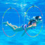 Juguetes de piscina para niños anillos de natación 4-12 años