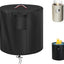 Cubierta redonda hoguera 24" para chimenea exterior