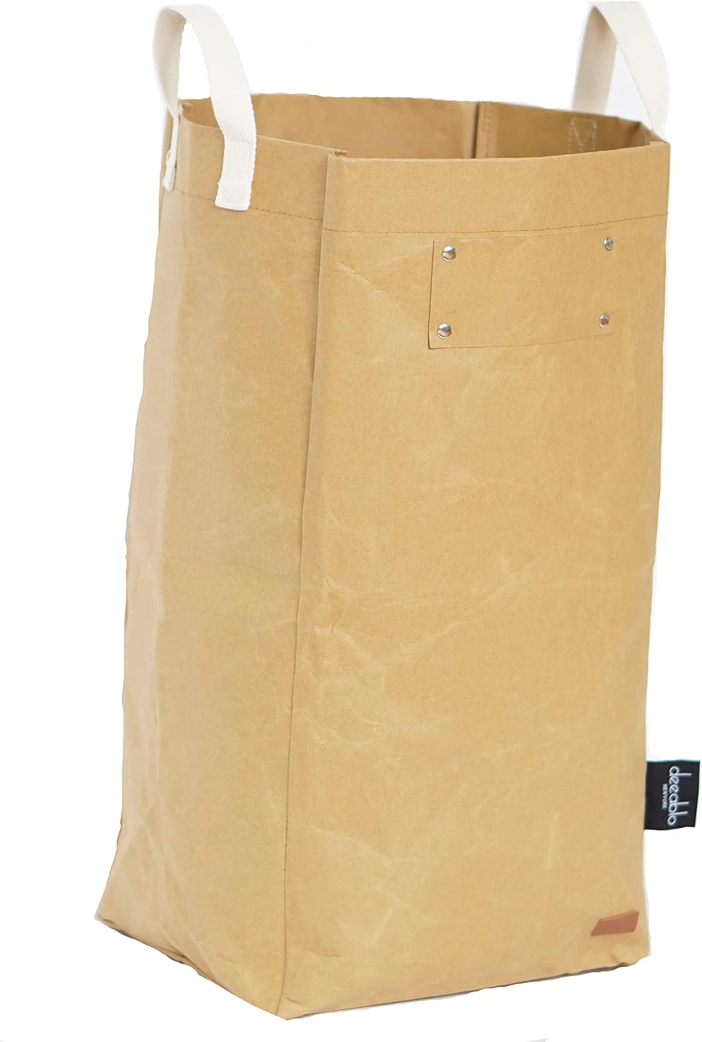 Bolsa papel reutiliz. para reciclaje y lavandería marrón