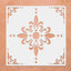 2 Plantillas 12x12pulg Piso Reutilizables Mandala