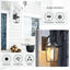 Apliques pared exterior impermeables luces porche