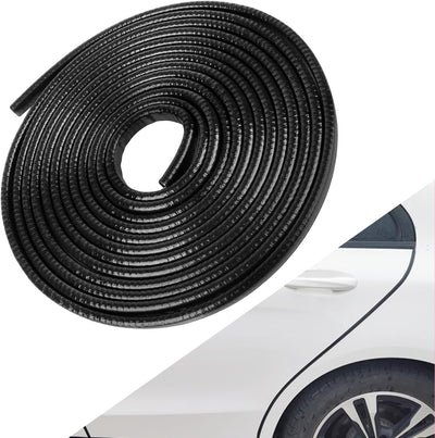 Protectores puerta coche negro 16.5pies sin adhesivo