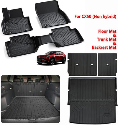 Alfombrillas piso Mazda CX TPE proteccion clima