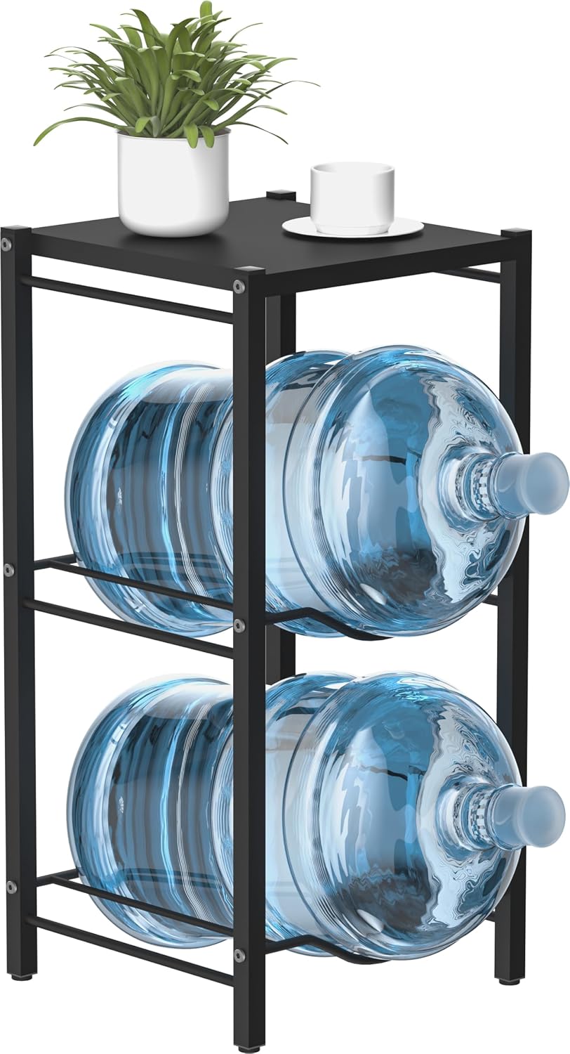 Estante 3 niveles para jarra 5gal cocina oficina