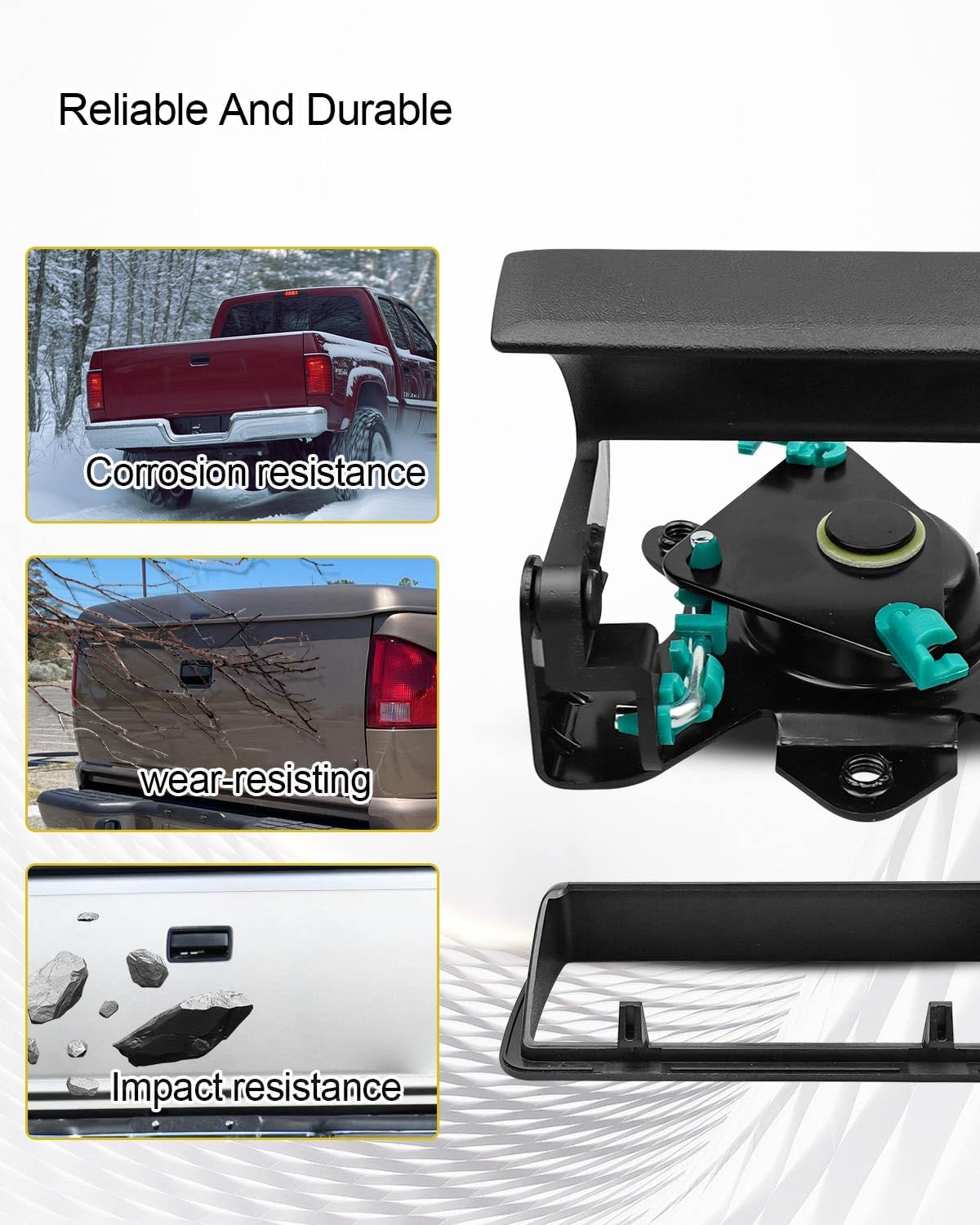 Manija elevación puerta trasera Chevy S10 GMC Sonoma Isuzu