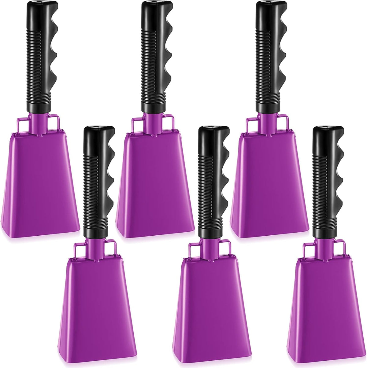 6 Campanas Metal con Asa para Eventos Deportivos