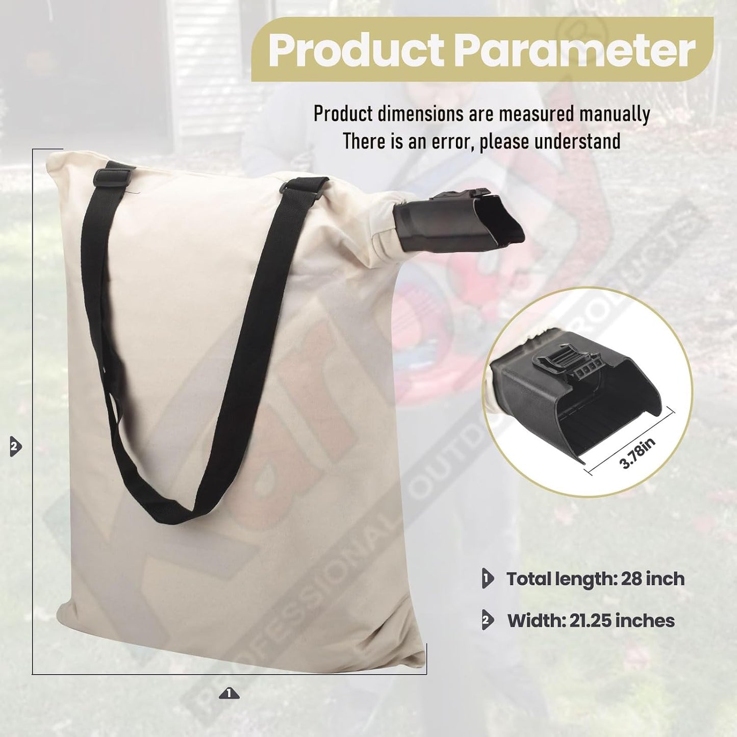 Bolsa vacío detritos comp Toro