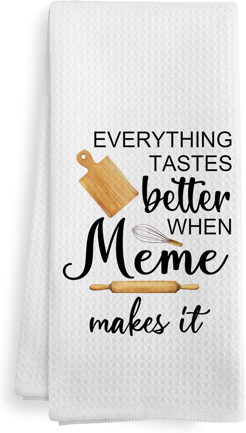 Regalo para abuela meme cocina paños de cocina