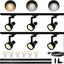 Kit 6 luces LED PAR20 enchufables 20W regulable