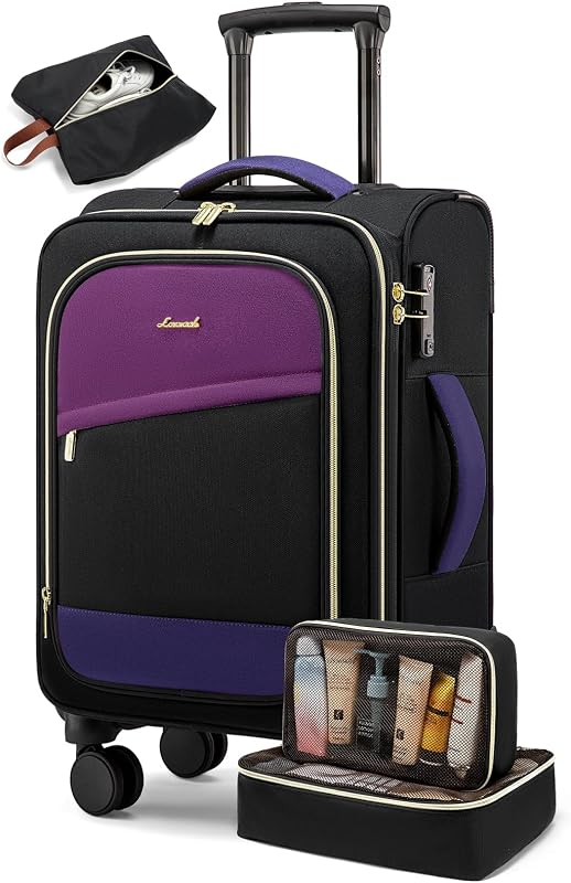 Maleta viaje 22x14x9pulg aprobada aerolínea