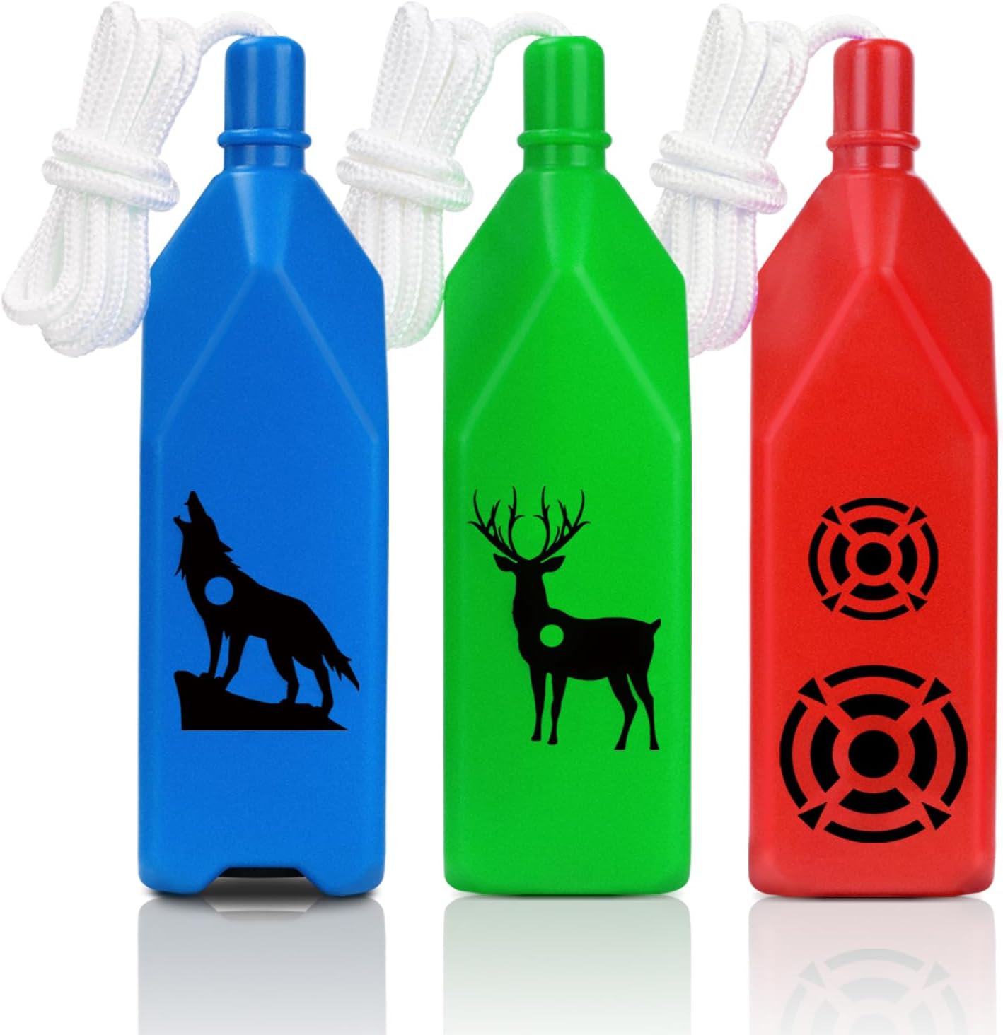 Pack 3/6 Botellas Plásticas Duras para Disparos con Cuerda