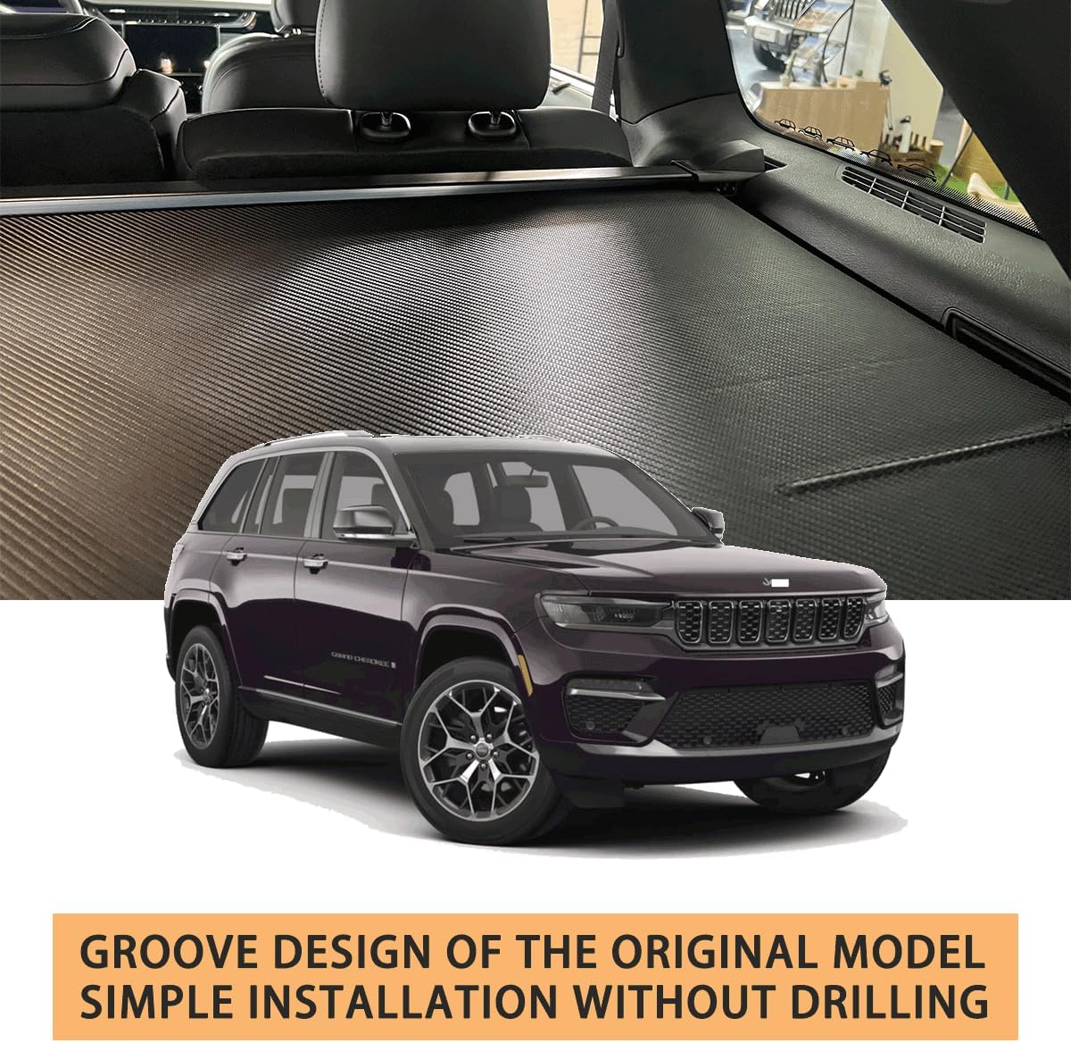Funda carga Jeep Grand Cherokee 4XE cubierta seguridad