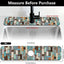 2 Tapetes Protectores Salpicaduras Cocina Baño Floral 23.6x5.5pulg