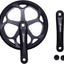 Set bielas bicicleta 5.98-6.89pulg 46T/48T/52T acero