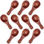 10 Cucharas Madera 3.25pulg para Especias Sal Azúcar Café