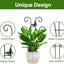 Enrejado metal para plantas trepadoras hiedra Hoya Pothos 2