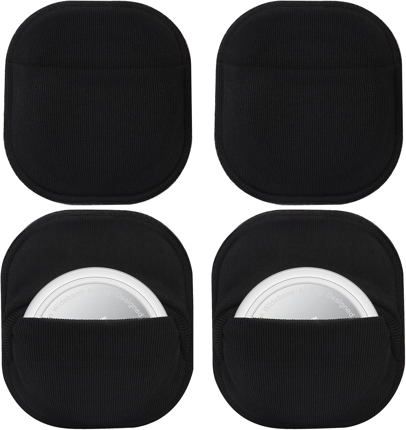 Bolsa adhesiva para AirTag y control remoto 4 pzas