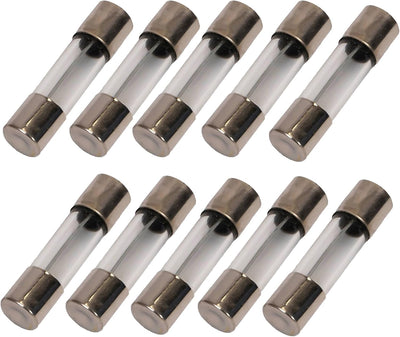 Fusibles vidrio 5x20mm paquete 10 250V