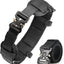 Cinturón táctico ajustable hebilla rápida negro hombre