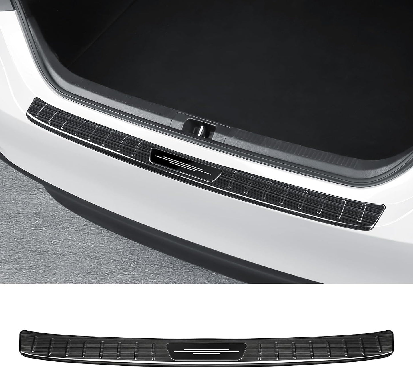 Protector parachoques trasero Toyota Camry 2018- acero inox