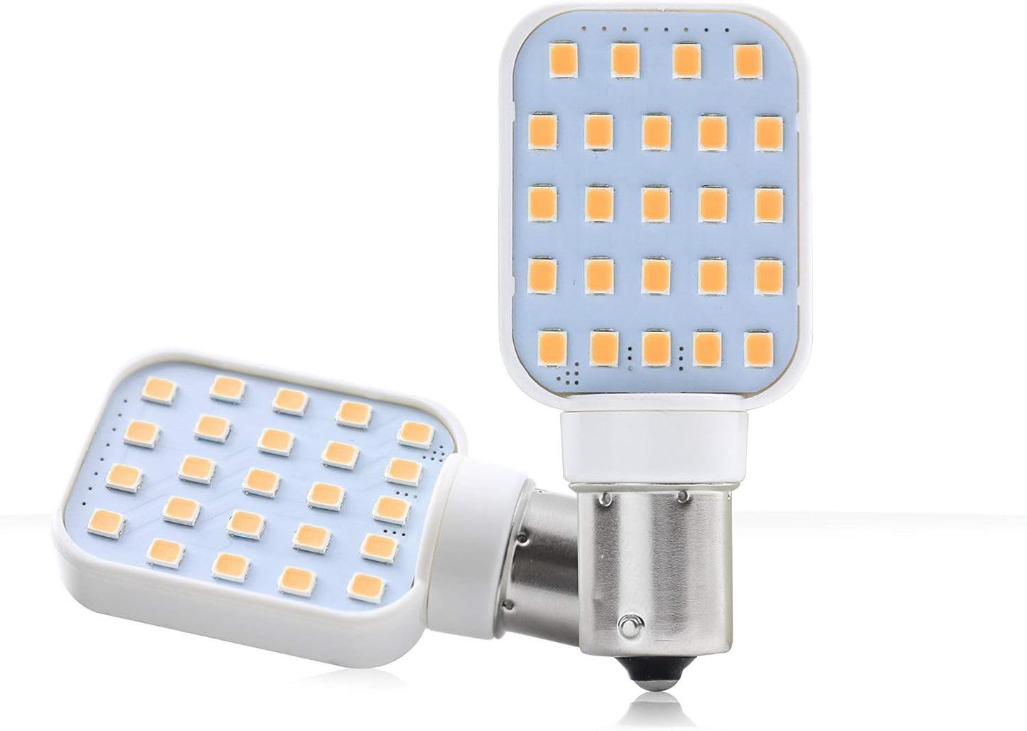 2 Bombillas LED Giratorias 312lm 10-30V BA15S Blanco Cálido