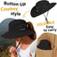 Sombrero safari mujer ala ancha UV plegable playa verano