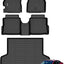 Alfombrillas para Nissan Versa 20-25 impermeables TPE