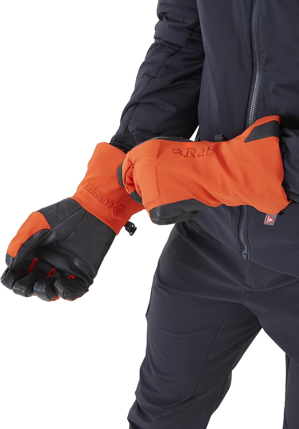 Guantes cuero Gore-tex impermeables para escalada en hielo