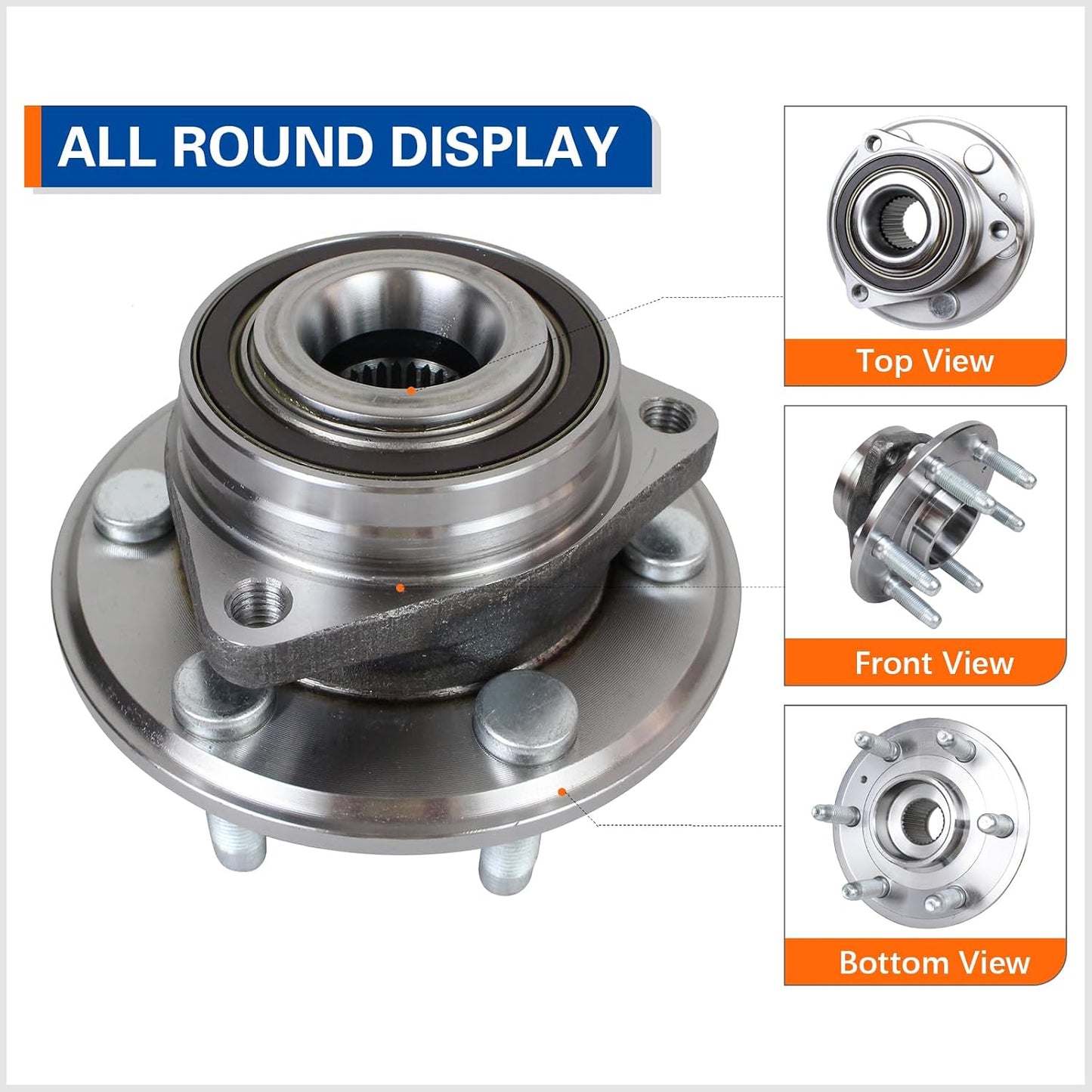 Rodamientos cubo rueda comp Cadillac SRX 10-16 Saab 9-4X 11
