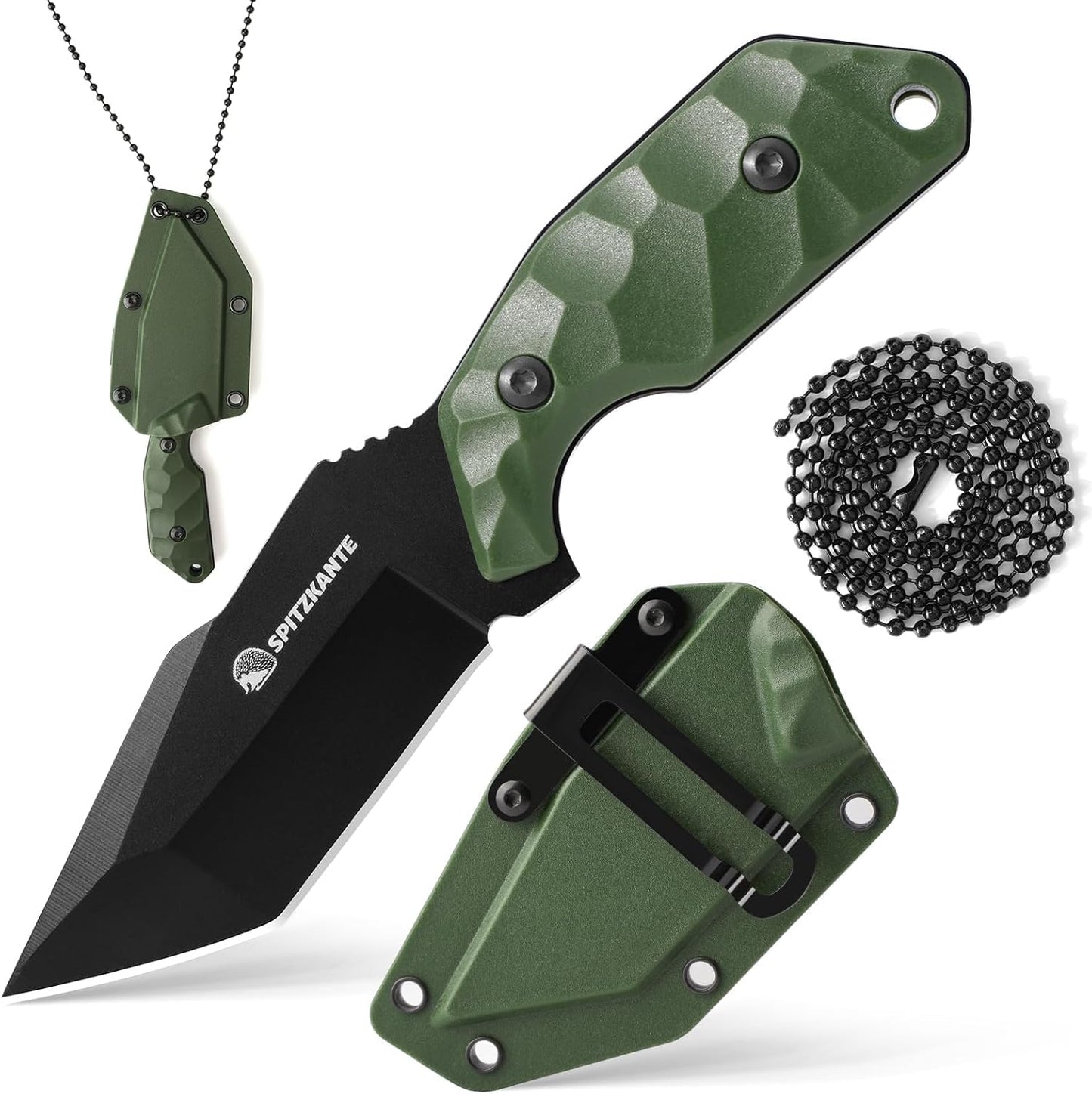 Cuchillo Tanto X-TAN-K con funda hoja 5Cr14MoV mango ABS