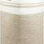 Cesta lavandería algodón marrón 16x13x22pulg plegable 50L