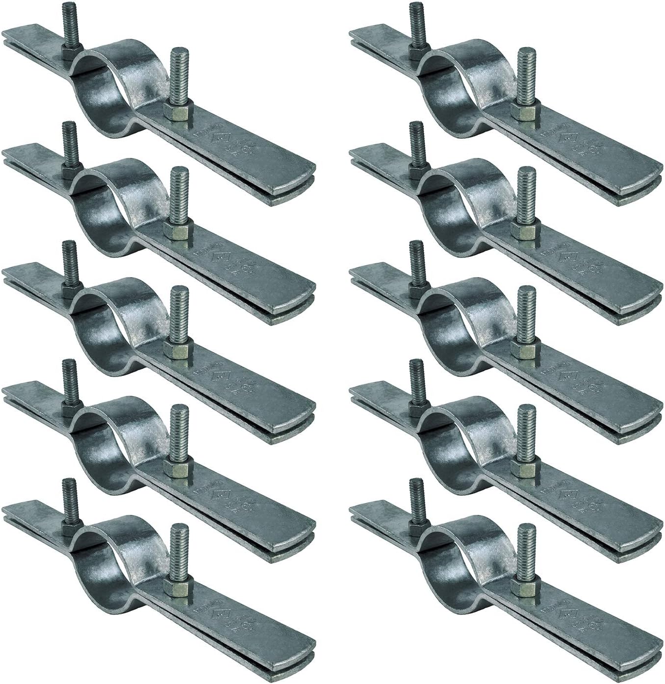 Abrazadera vertical para tubería 1pulg pack 10