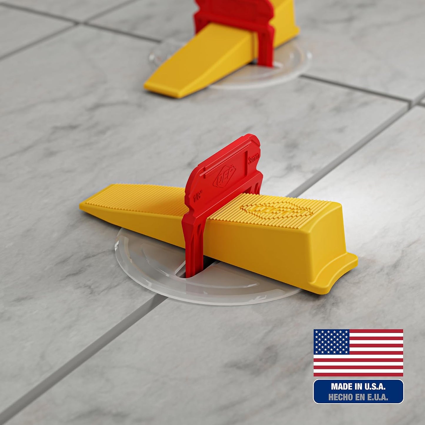 Clips nivelación azulejos lechada 1/8 100 Pzas