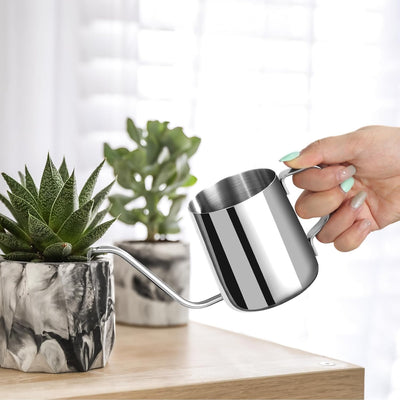 Regadera metal 12oz boquilla acero inox para plantas interiores