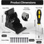 4 Soportes plegables patas mesa bisagras 0-90°